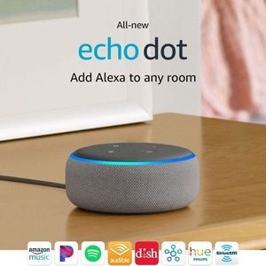 All-new Echo Dot (3rd Gen) - Heather Gray